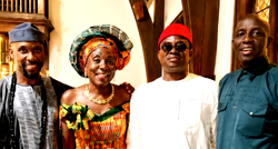 Okoku, Siasia, Akahon celebrate marriage of Shevoen and Morgan in Atlanta