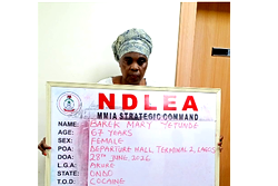 NDLEA intercepts Malaysia-bound cocaine hidden in Orijin bitters cartons