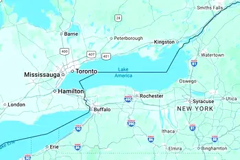 Google Maps renames Lake Ontario ‘Lake America’ in US – but not Canada