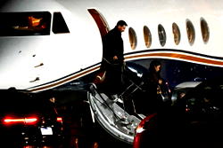 Photos: Messi arrives Argentina to bid farewell to father Jorge