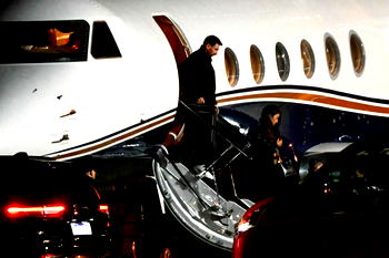 Photos: Messi arrives Argentina to bid farewell to father Jorge