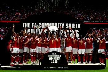 Arsenal thrash Man City 3-0 to lift Community Shield