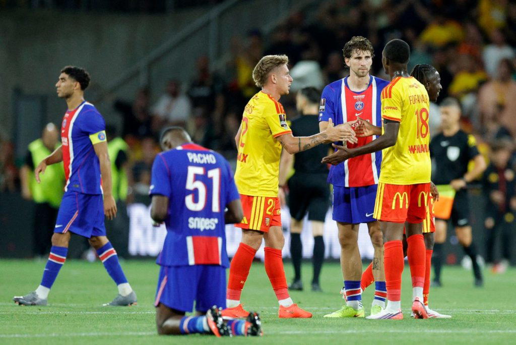 PSG beaten by Lens in French Champions’ Trophy