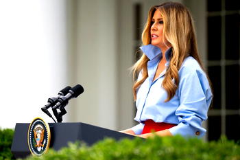 ‘I heard you missed me’ – Melania Trump jokes about month out of spotlight
