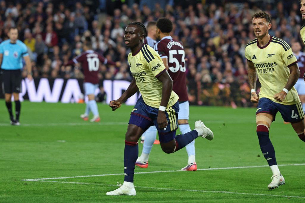 Saka’s goal condemns Villa to defeat as Arteta marks 250th EPL game