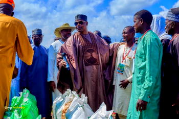 Adamu launches agric empowerment programme for Nasarawa farmers