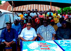 Aondoakaa visits Guma attack victims, says security must rise above politics