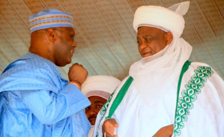Atiku celebrates Sultan of Sokoto at 70