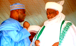 Atiku celebrates Sultan of Sokoto at 70
