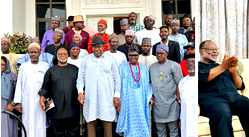 Dickson hosts old AD leaders, associates at Abuja reunion