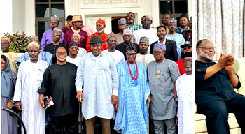 Dickson hosts old AD leaders, associates at Abuja reunion