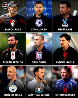 Full list: EPL to kick off with record 9 new coaches