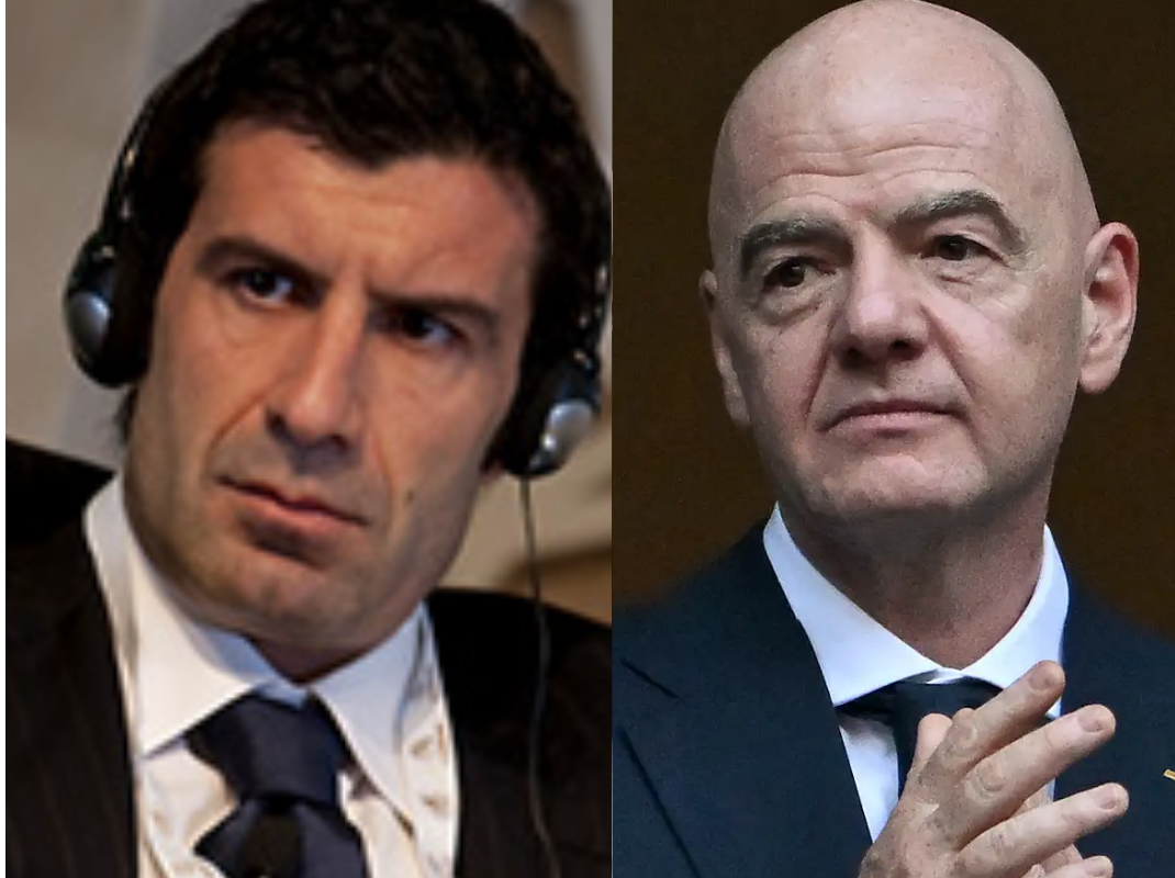 FIFA: ‘Too late to save your dignity’, Luis Figo asks Infantino to resign