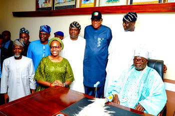 Kwara APC candidates pay ‘thank you’ visit to traditional, stakeholders in Ekiti, Oke-Ero after primaries