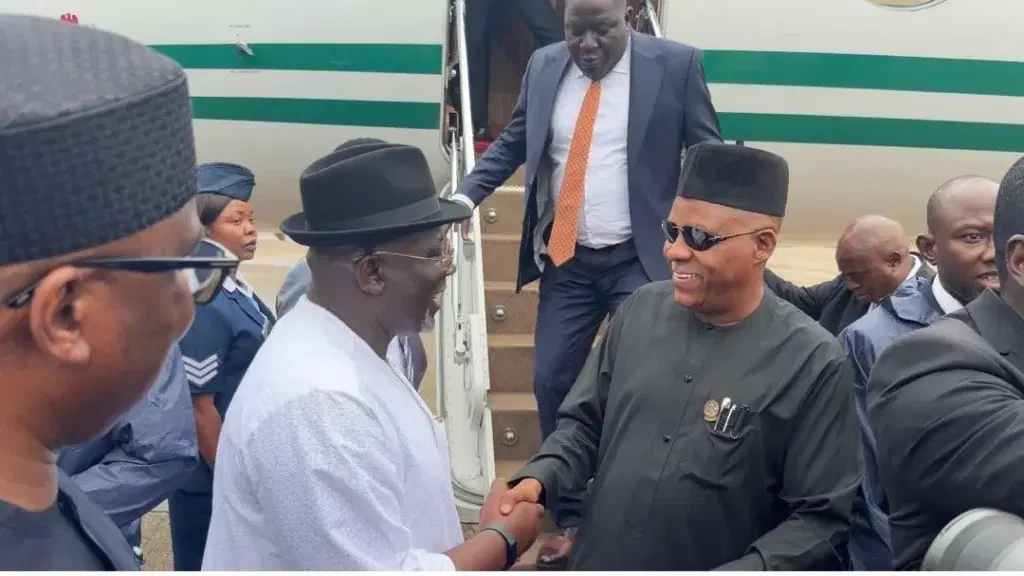 VP Shettima arrives Asaba for Delta economic, investment summit