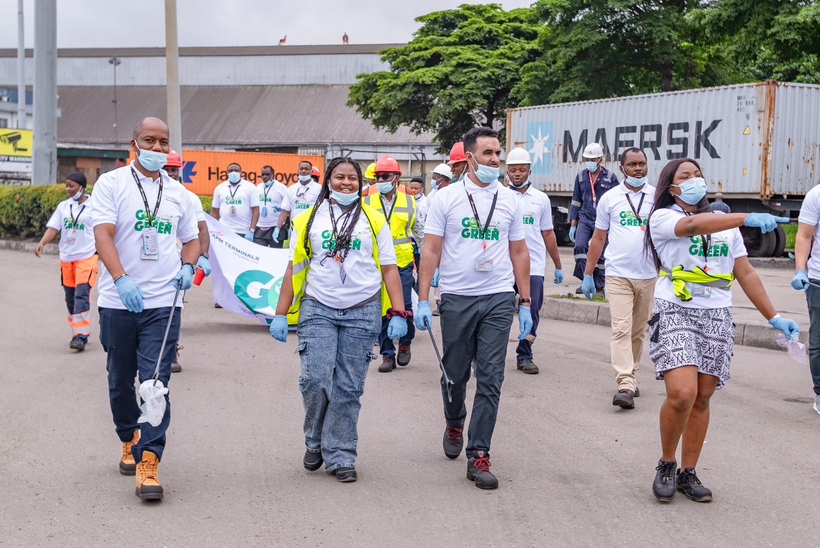 Go Green: APM Terminals Apapa leads major Port Clean-up drive
