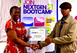 Covenant varsity student wins NextGen Boot Camp 4.0 AI pitch competition