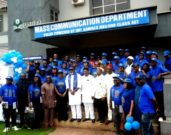 IMT Mass Comm alumni commission N6m solar power project