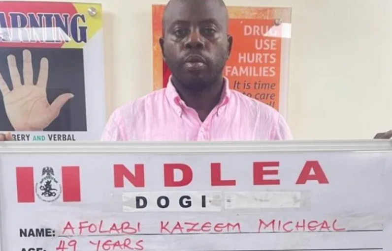 NDLEA arrests influencer over $28m cocaine shipment bound for UK Image