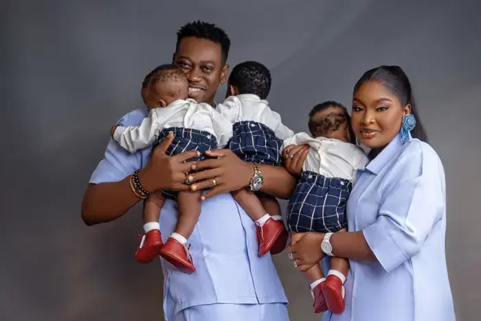 Funke Akindele, K1, others grace Lateef Adedimeji, Mo Bimpe’s triplets’ thanksgiving