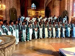 MFM choir returns home after winning World Choir Games in Sweden