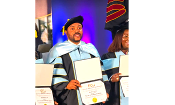Nigerian-born comedian Edo Charles bags honorary doctorate in Dallas