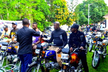 Benue attacks: Sen Moro donates another 50 motorcycles to Idoma youths to check insecurity