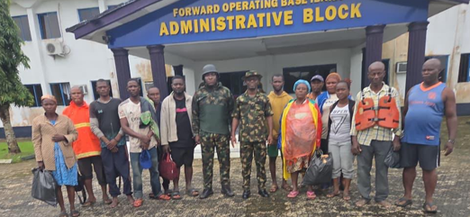 Navy rescues 22 sea robbery victims, recovers hijacked boat in Akwa Ibom