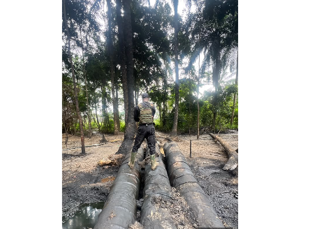 Navy disrupts illegal refining, recovers 103,000 litres in Rivers