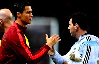 ‘Huge hug to you’, Ronaldo sends message to grieving Messi