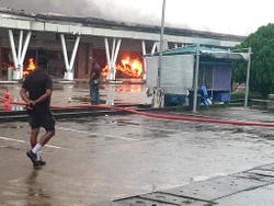 Fire outbreak rocks SPAR outlet in Calabar