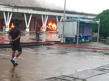 Fire outbreak rocks SPAR outlet in Calabar