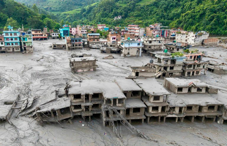 Swallowed by silt: Survivors recount Nepal flood horror