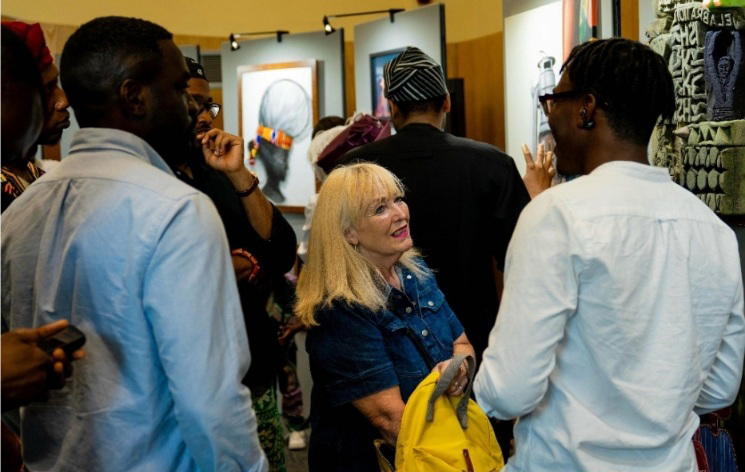 Darlington Raymond and the keepers promenade BAFA art exhibition 