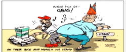 Cartoon: Grammar governor, shakis governor, native doctor governor, dancing governor – what’s next?