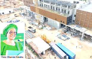 First Lady, Remi Tinubu, celebrates Ilorin’s world class hospital now approaching completion