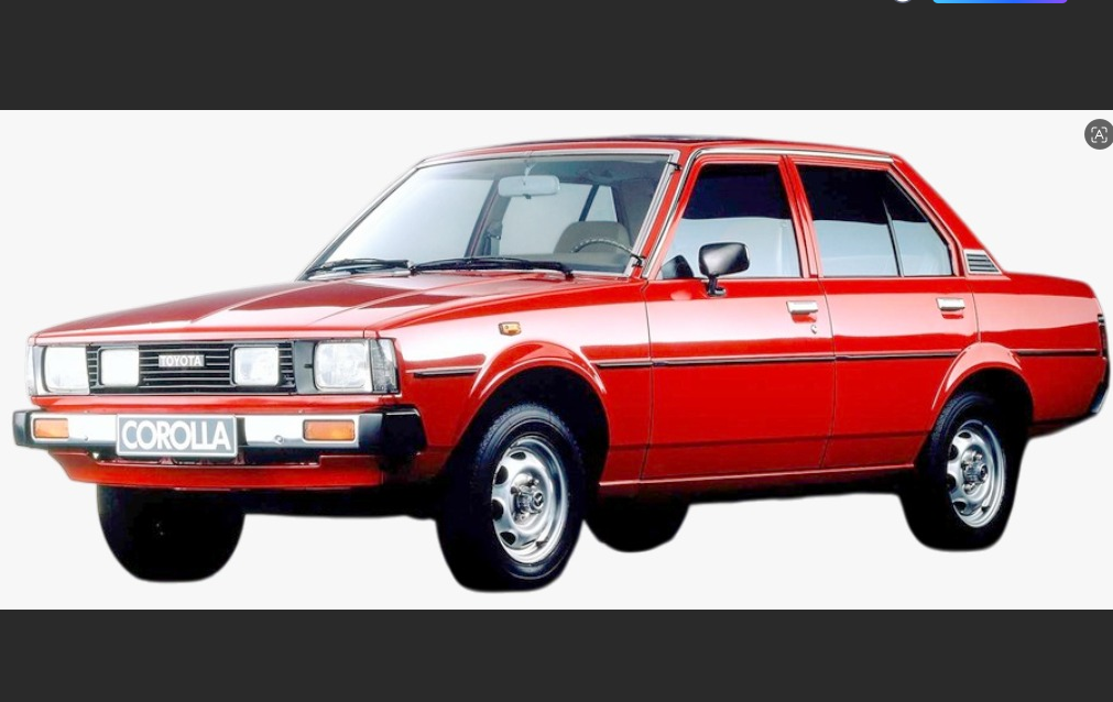 Evolution of world’s best-selling car, Corolla