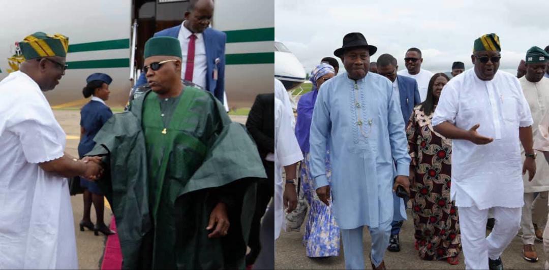Shettima, Jonathan, others storm Jos as Jang clocks 80, unveils autobiography