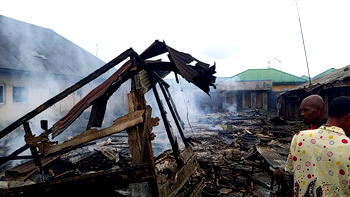 One dead as earlier morning inferno razes buildings in Delta community