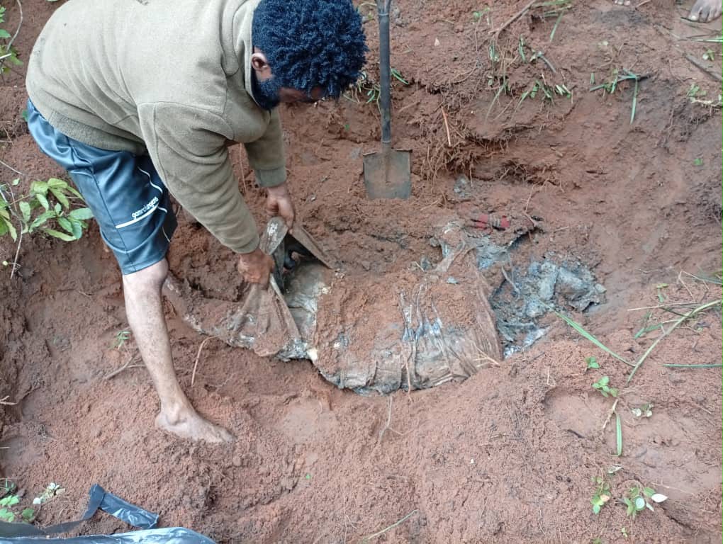 Troops exhume remains of slain Imo community leader from shallow grave