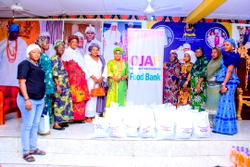 Olori Afolabi brings hope to families through food bank outreach
