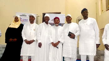 NASFAT hosts Directorate of Muslim Affairs as Tella harps on massive support for Hamzat, Tinubu