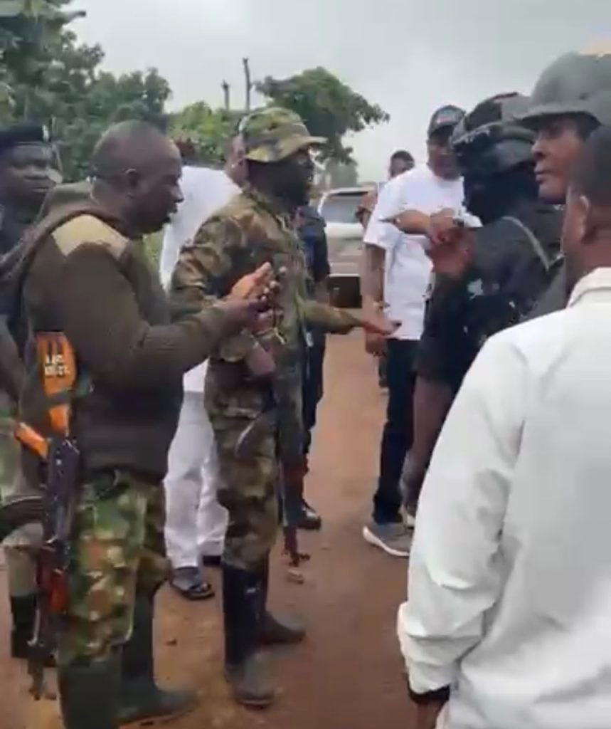 Osun council chairmen, military clash over illegal mining activities