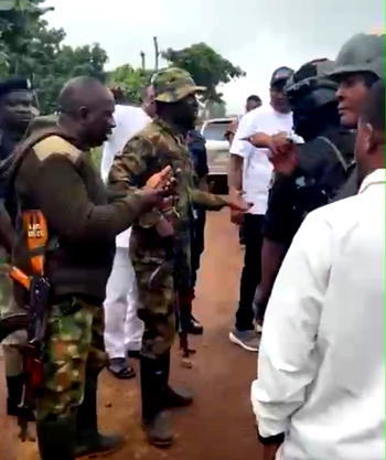 Osun council chairmen, military clash over illegal mining activities
