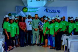 NCDMB, Boss A1 Global train 50 women in bag making, fashion in Akwa Ibom