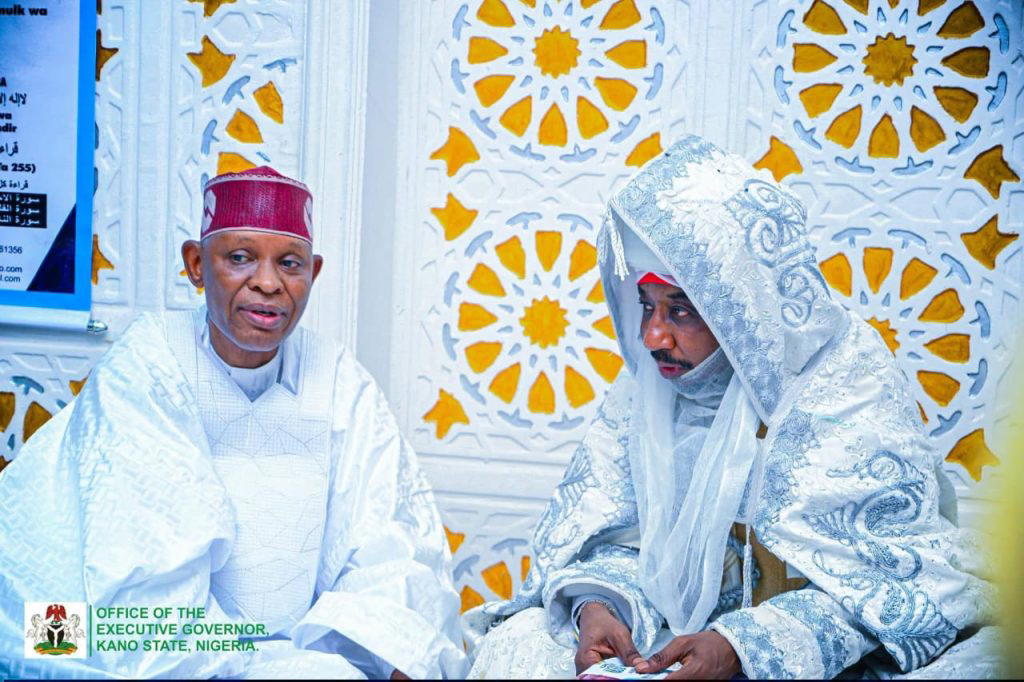 Photos: Yusuf, Sanusi unite 1,500 couples in Kano mass wedding