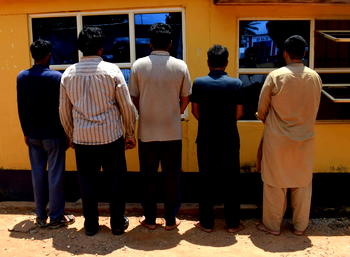 Police arrest five Pakistanis in Benue, recover 35 phones