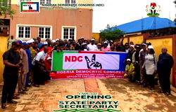 NDC faction commissions new secretariat in Anambra, passes vote of confidence on leadership