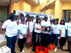 PENGASSAN distributes cooking stoves, gas cylinders to disabled, indigent women in Abuja