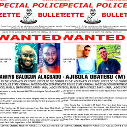 Police declare two men wanted over alleged Ikoyi murder